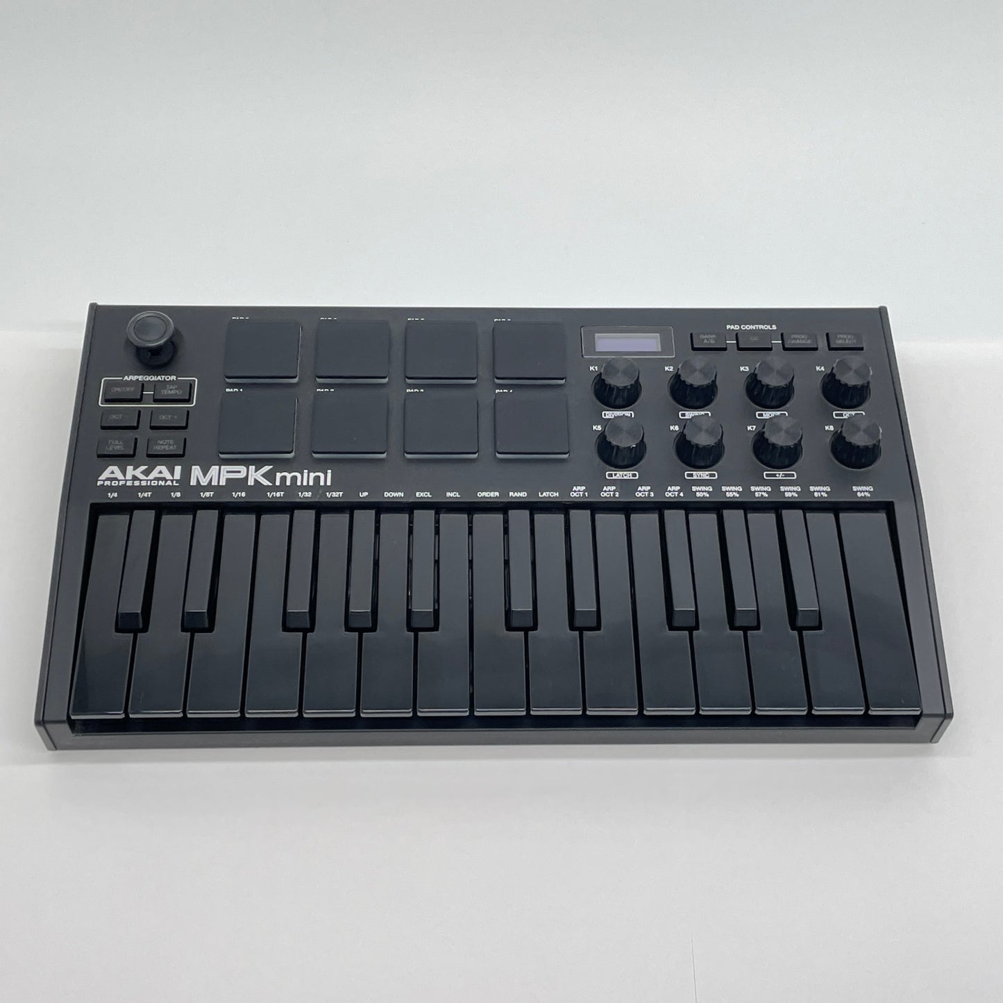 現状品 AKAI MPK mini MIDIキーボード ブラック【C7122-80】