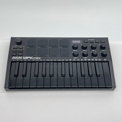 現状品 AKAI MPK mini MIDIキーボード ブラック【C7122-80】