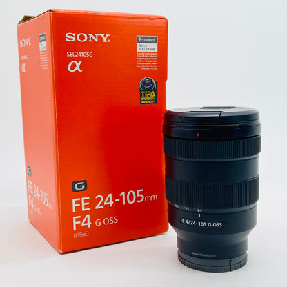 新品同様 美品 SONY FE 24-105mm F4 G OSS SEL24105G【C7351-60】