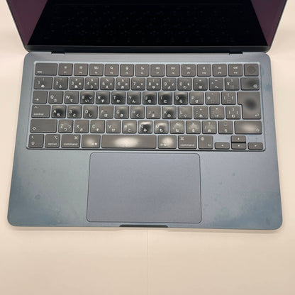 Apple MacBook Air 13インチ (Early 2024) Apple M3 8コア 8GB SSD 256GB ミッドナイト MRXV3J/A バッテリー最大容量93%【C7599-80】