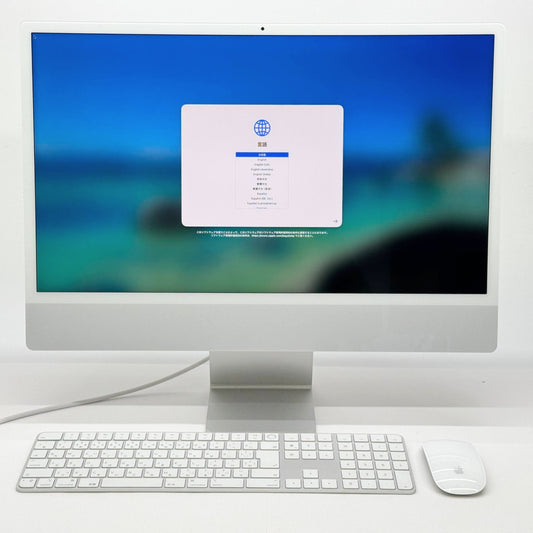美品 iMac 24インチ M1 2021 8コアCPU 8コアGPU 16GB 1TB 【C6928-160】