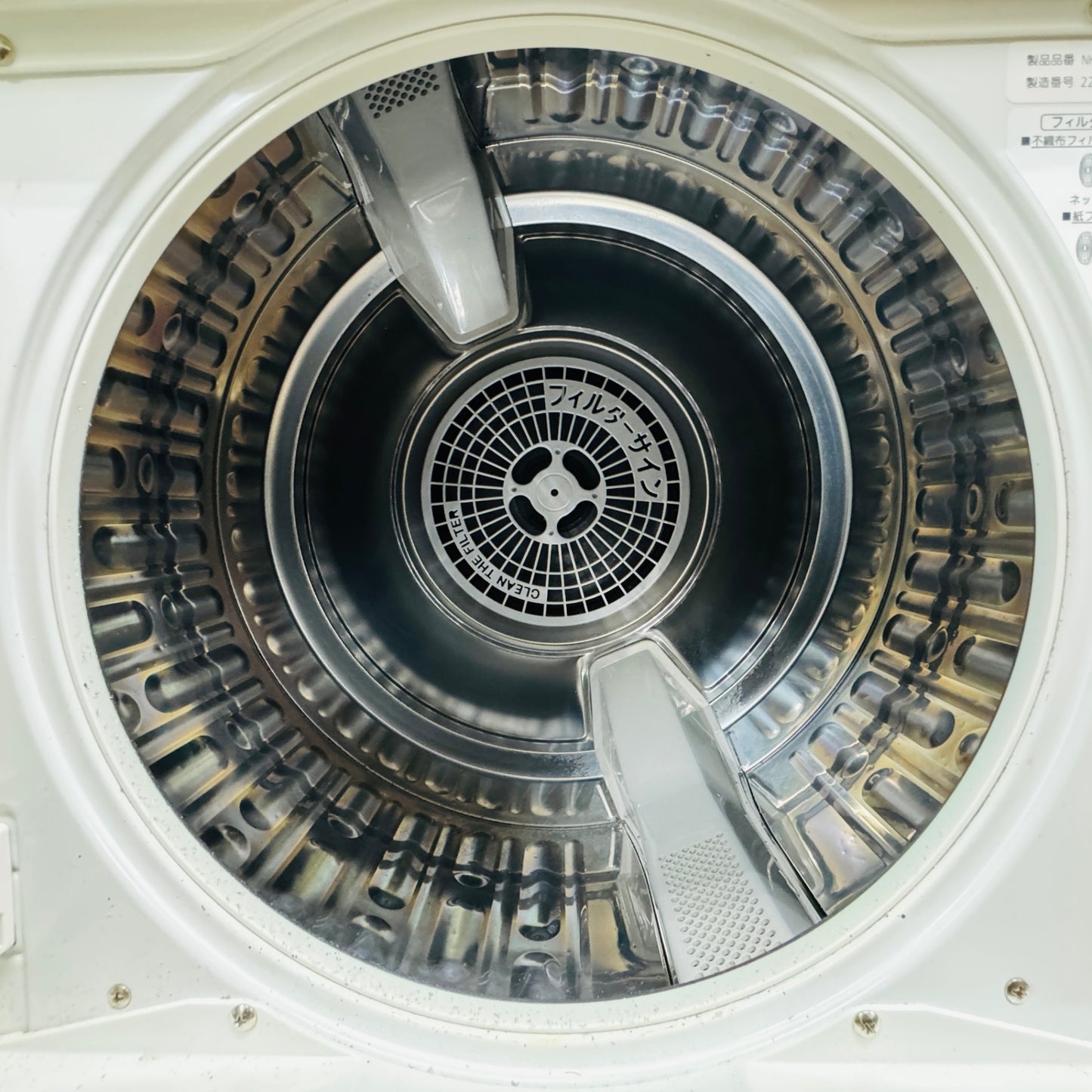 Panasonic パナソニック 電気衣類乾燥機 NH-D603 2022年製 ホワイト N-UF21 スタンド付属【C6016】