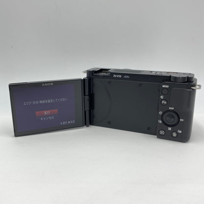 美品 ソニー SONY VLOGCAM ZV-E10 ボディ【C5977-60】