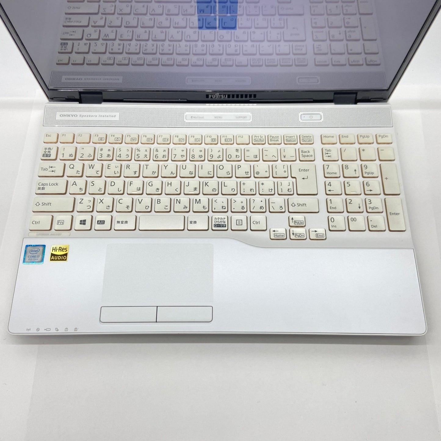 新品SSD FMV LIFEBOOK AH53/D1 FMVA53D1W i7 8565U 8GB SSD256GB Windows 11 Home 【C3753-80】