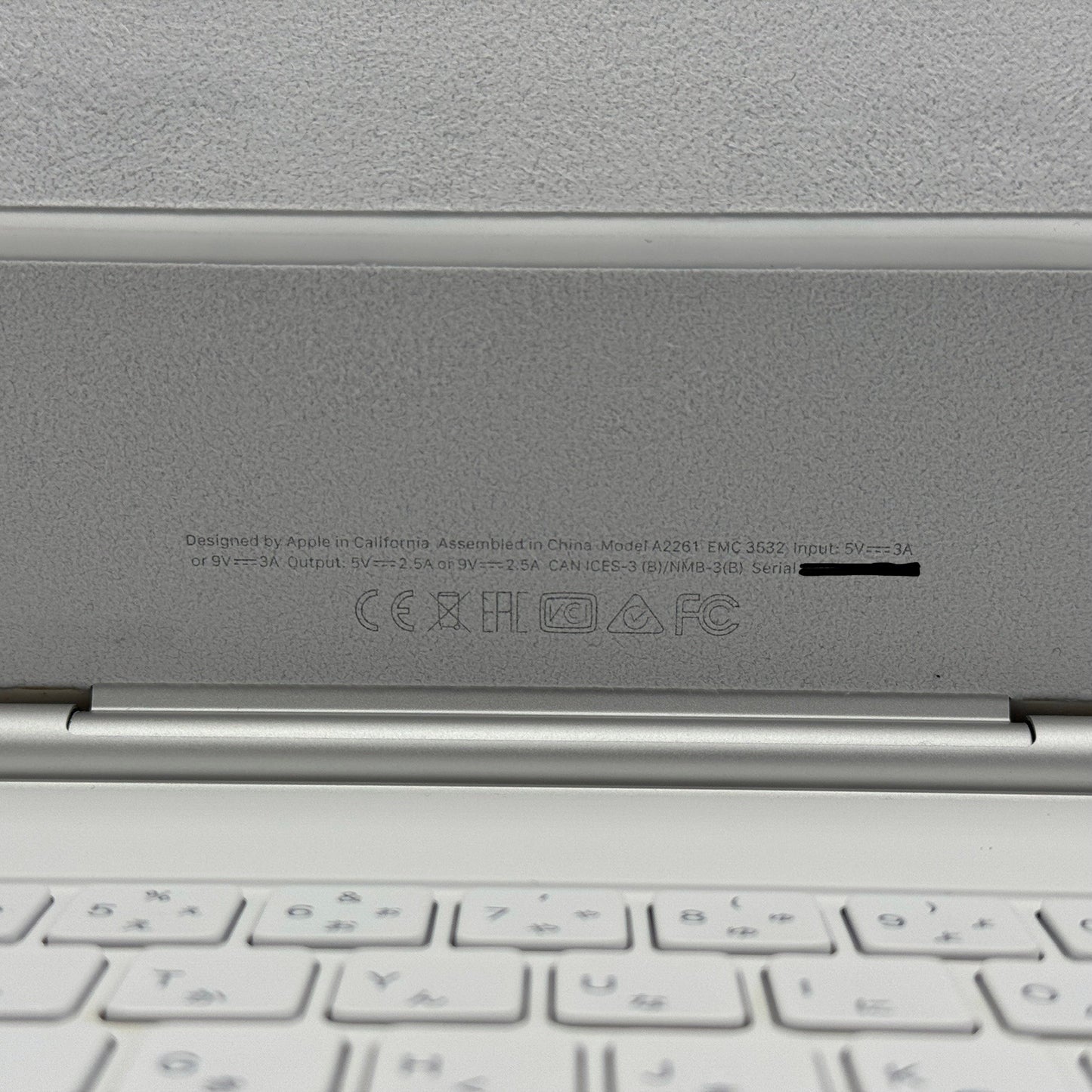 Apple magic keyboard A2261 11インチ マジックキーボード 本体のみ JIS 日本語【C7700-60】
