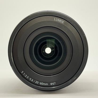 美品 Panasonic LUMIX S 20-60mm F3.5-5.6 S-R2060 Lマウント【C7477-60】