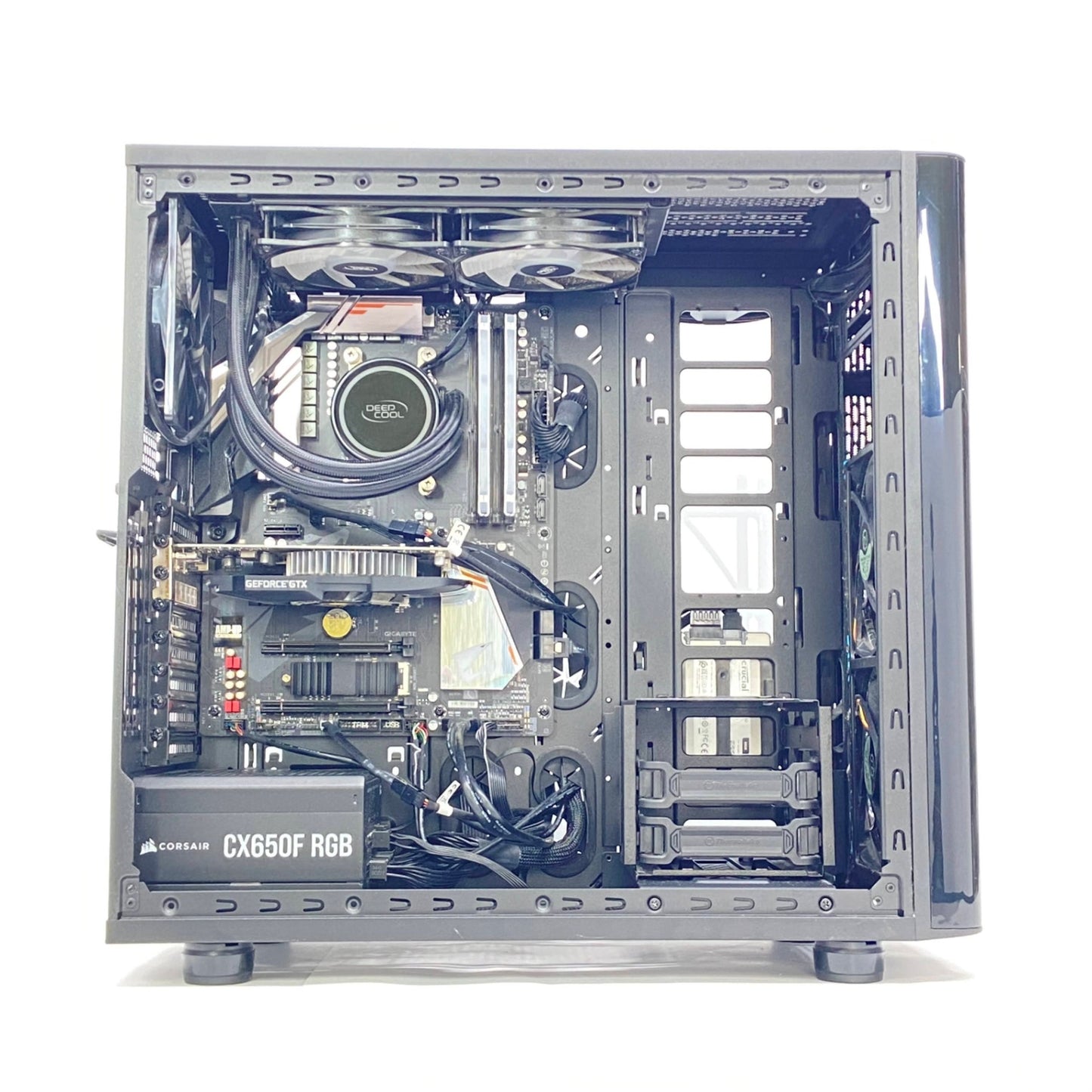 自作ゲーミングPC Ryzen5-3500 DDR4 16GB SSD500GB GTX1650 Windows11 Home DeepCool簡易水冷 【C6538-160】