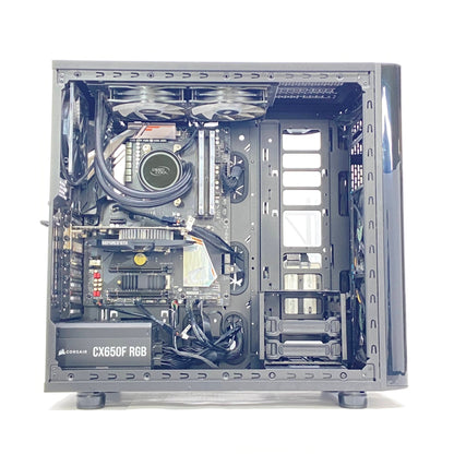 自作ゲーミングPC Ryzen5-3500 DDR4 16GB SSD500GB GTX1650 Windows11 Home DeepCool簡易水冷 【C6538-160】