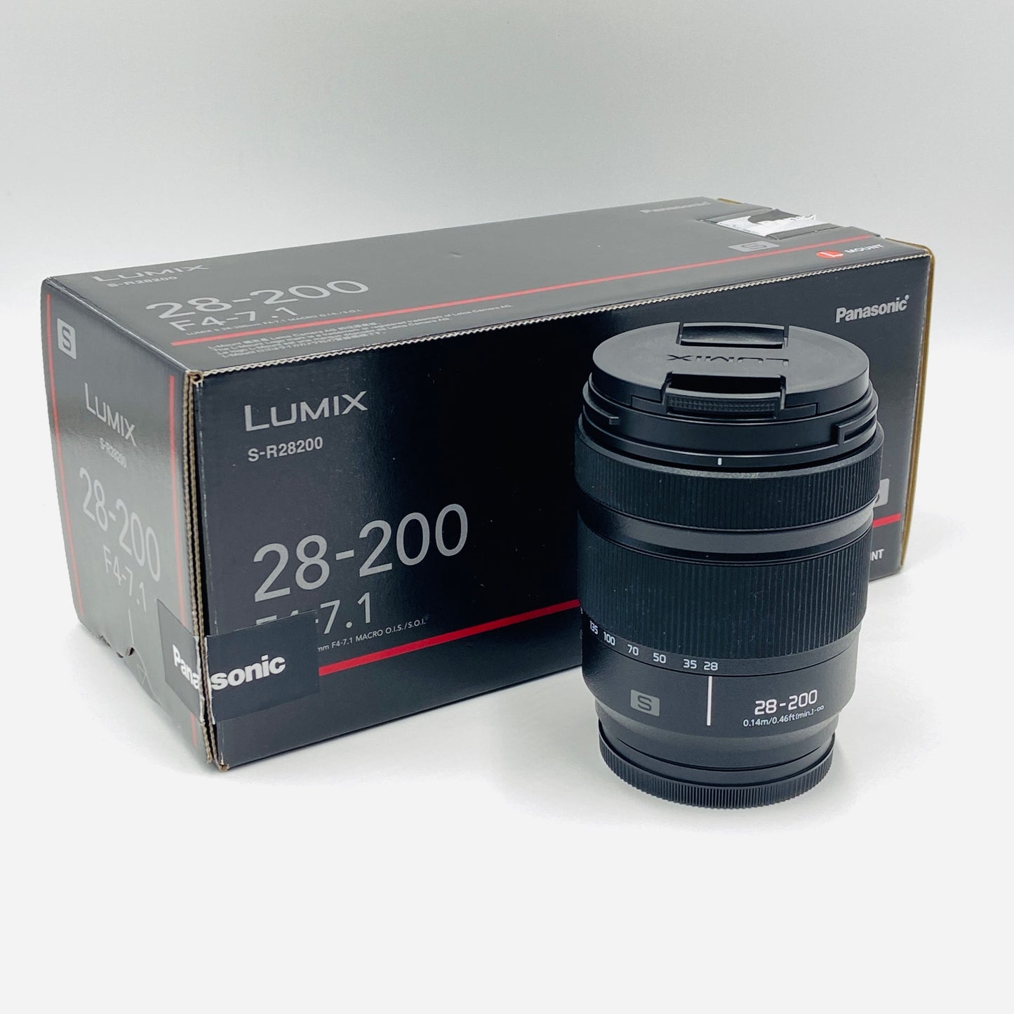 美品 Panasonic  LUMIX S 28-200mm F4-7.1 MACRO O.I.S. S-R28200  Lマウント【C4322-80】