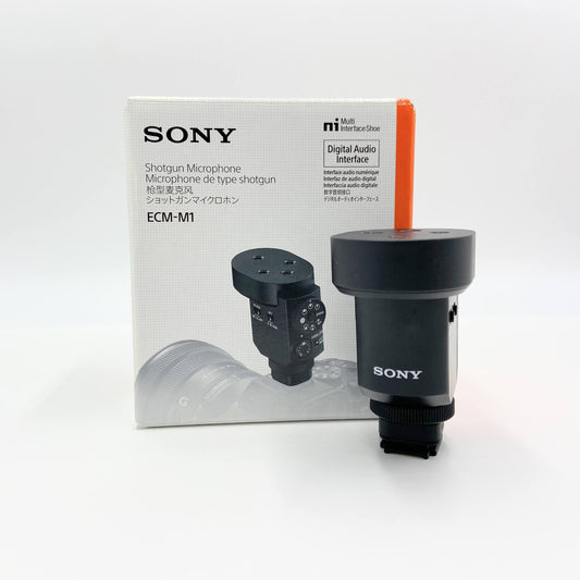 SONY ショットガンマイクロホン ECM-M1【C6305-60】