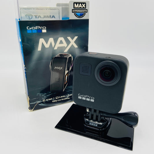 GoPro MAX ゴープロ GoPro CHDHZ-201-FW MAX アクションカメラ デジタルビデオカメラ	【C3978-60】