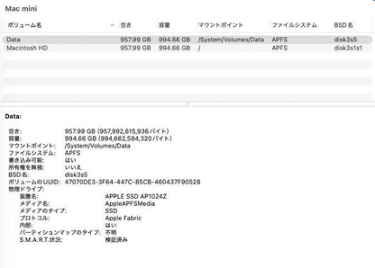 新品同様 美品 Mac mini 2023 M2 pro 10コア GPU 16コア 32GB 1TB  【C6019-80】付属品完備