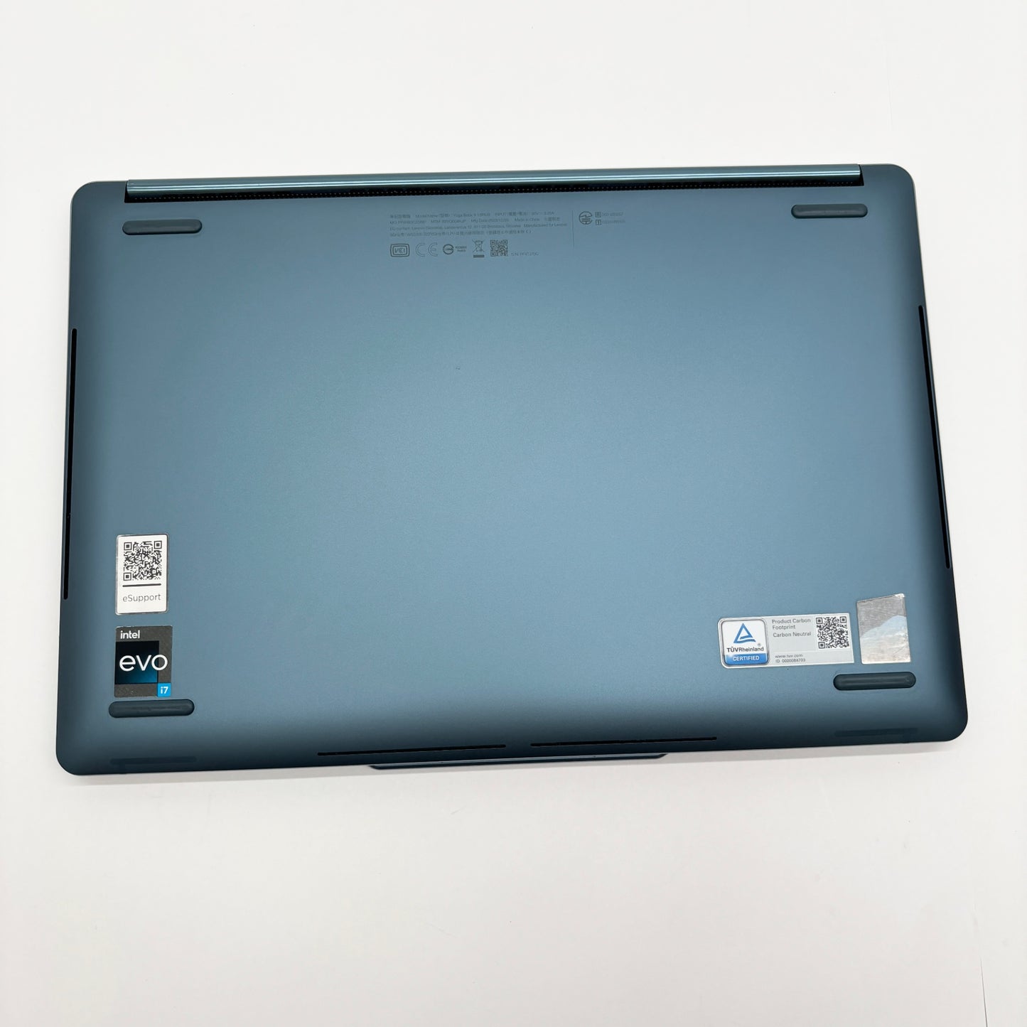 美品 Lenovo YogaBook 9i 13IRU8 Gen 8 i7 1355U 16GB SSD 1TB Windows11Home カラー:タイダルティール バッテリー最大容量93% 2画面【C7712-80】
