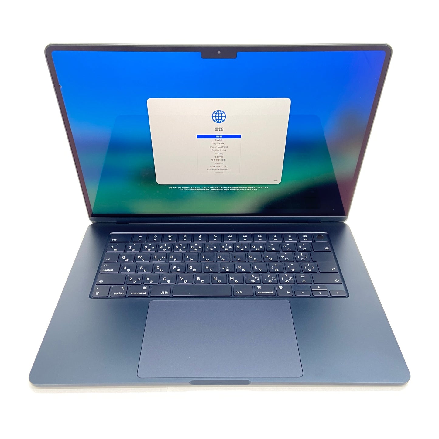 Apple MacBook Air 15インチ M2 2023 8コアCPU 10コアGPU 16GB 512GB バッテリー最大容量100% 付属品完備【C6262-100】