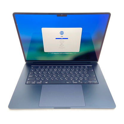 Apple MacBook Air 15インチ M2 2023 8コアCPU 10コアGPU 16GB 512GB バッテリー最大容量100% 付属品完備【C6262-100】