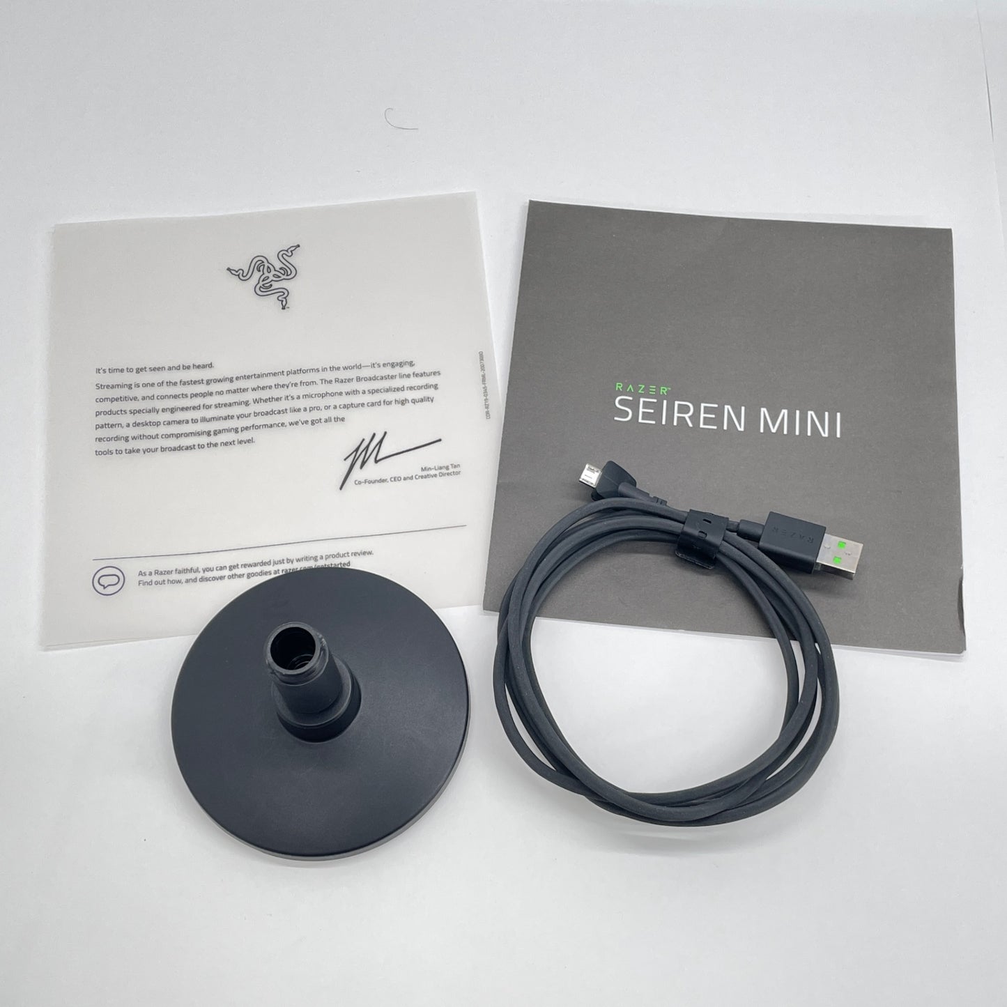 Seiren Mini RAZER レイザー RZ19-03450100-R3M1 配信 ゲーミングマイク コンデンサーマイク【C6611-60】