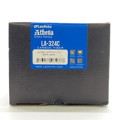 Leofoto LA-324C カーボン三脚 パイプ径32mm 4段 防水三脚 LAアテナシリーズ【C6896-100】