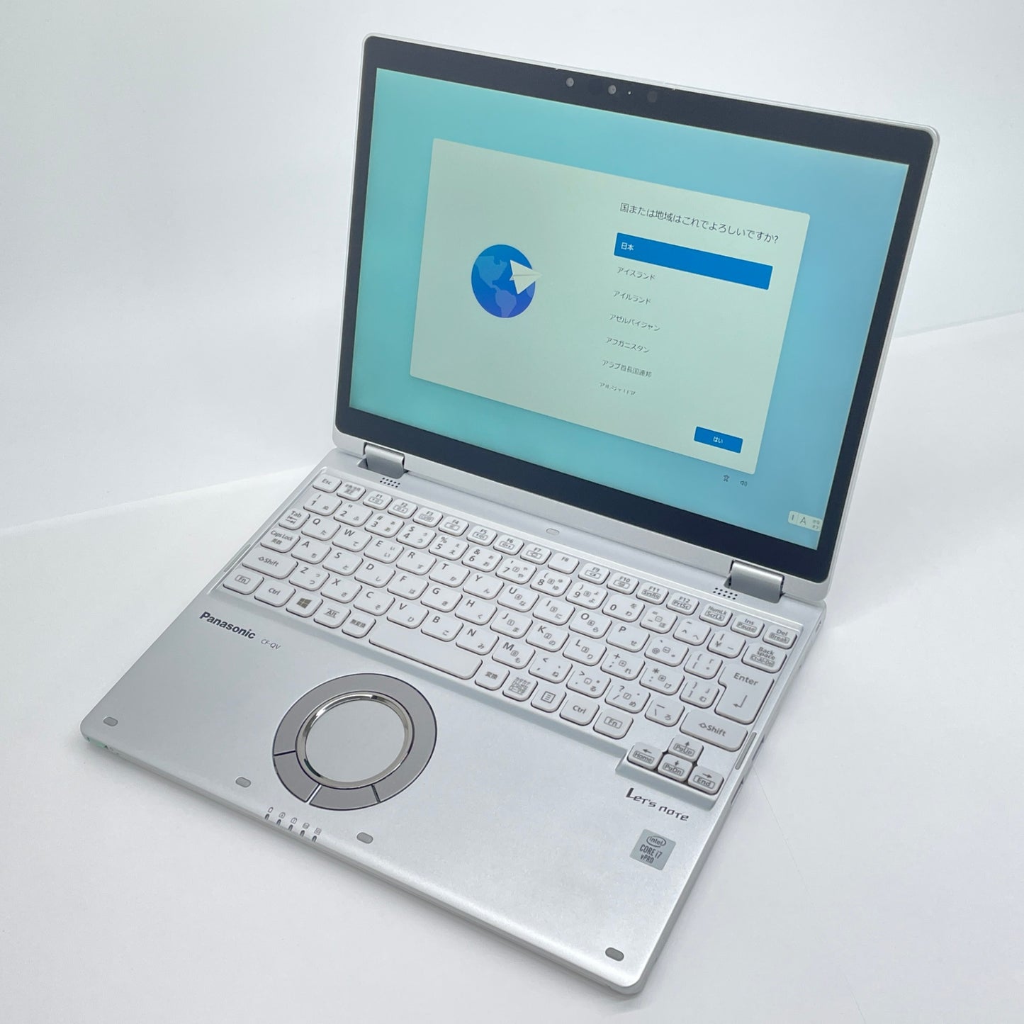パナソニック Let's note QV9 (CF-QV9TFLVS)  Core i7-10810U 16GB SSD 512GB Windows11 Pro  LTEモデル バッテリー最大容量96% 【C6764-80】