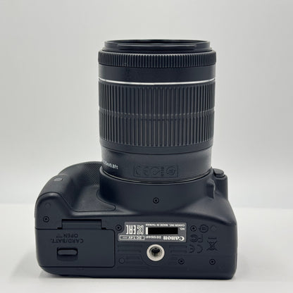 美品 Canon EOS Kiss X7 ダブルズームキット 18-55mm 55-250mm【C9586-80】