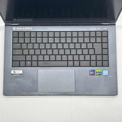GALLERIA GCR1660TGF-QCG i7 9750H 16GB SSD 512GB Windows11Home バッテリー最大容量100%【C8581-80】