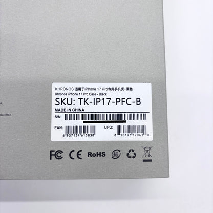 Khronos iPhone 17 Pro アルティメット キット TK-IP17-PB 付属品完備【C7561-100】