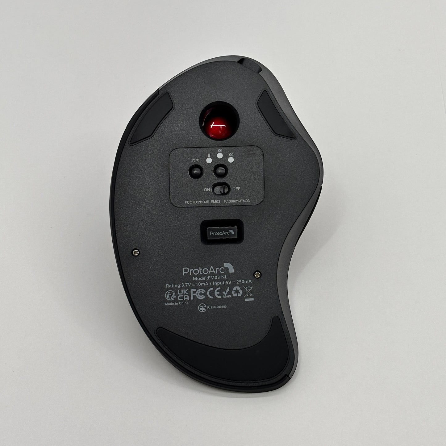 美品 EM03 NL トラックボールエルゴノミックマウス【C8739-60】