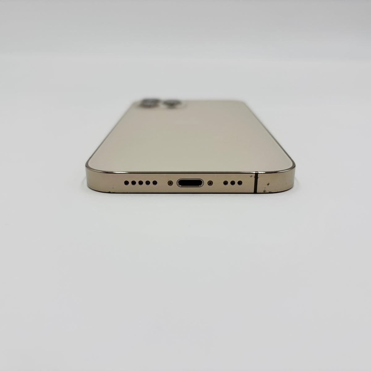 Apple iPhone 12 Pro 128GB SIMフリー MGM73J/A ゴールド バッテリー最大容量87%【C9495-C】