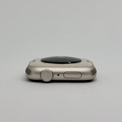 美品 Apple Watch SE 第3世代 GPSモデル 44ｍｍ MEP04J/A スターライトアルミ Nikeスポーツバンド M/L バッテリー最大容量100%  【C9027-60】