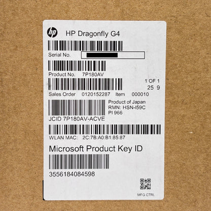 美品 HP Dragonfly 13.5インチ G4 Core i7-1355U 16GB SSD 512GB バッテリー最大容量100% 【C8168-100】