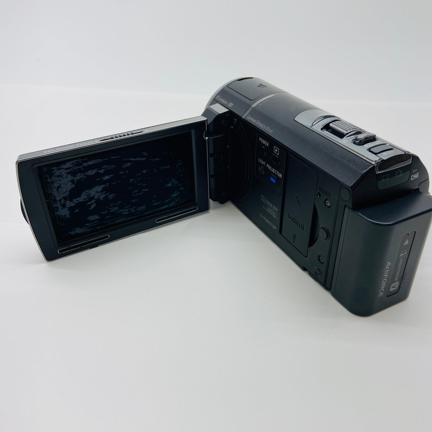 SONY HANDYCAM HDR-PJ590V デジタルビデオカメラ 本体/バッテリー セット ハンディカム【C3975-60】