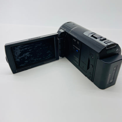 SONY HANDYCAM HDR-PJ590V デジタルビデオカメラ 本体/バッテリー セット ハンディカム【C3975-60】