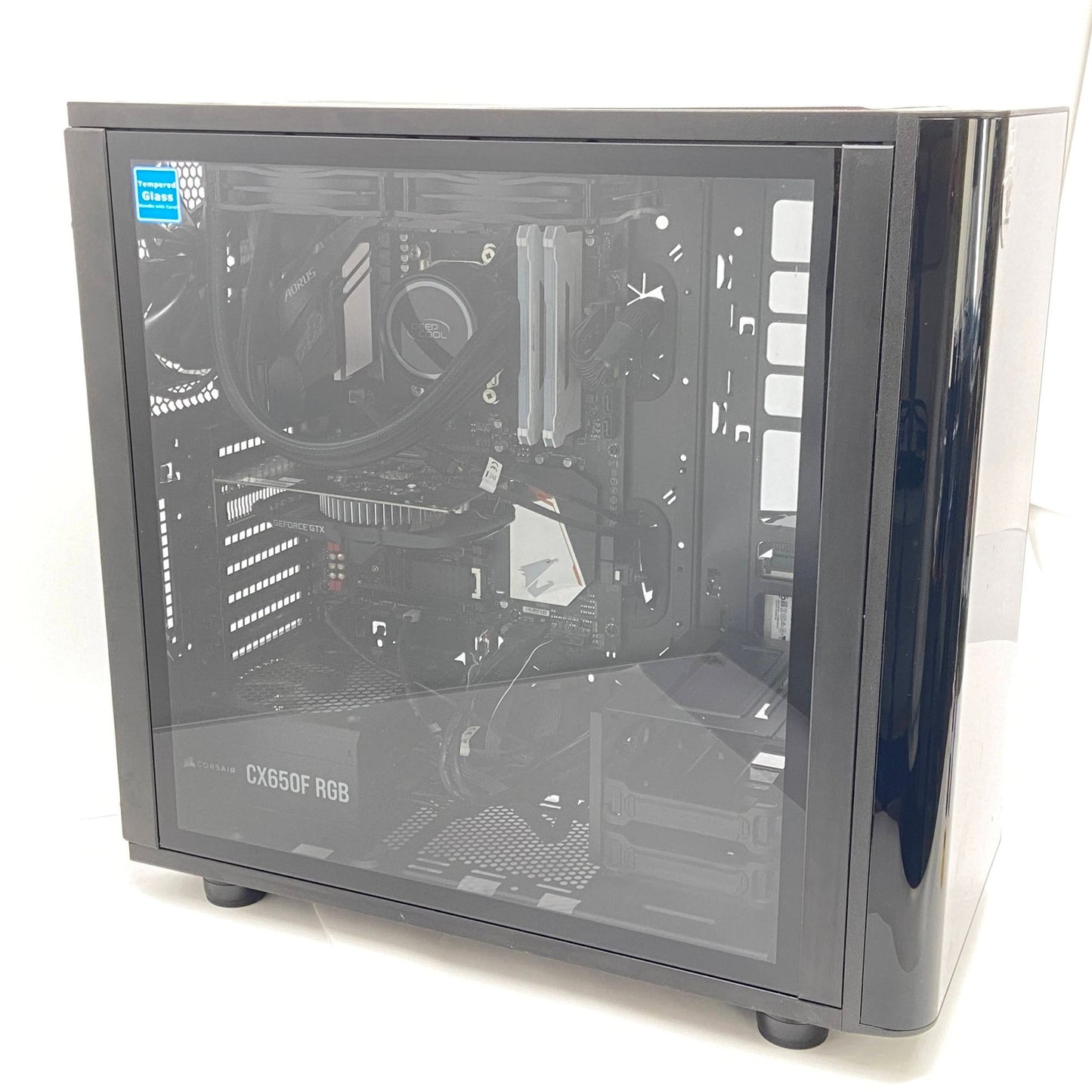 自作ゲーミングPC Ryzen5-3500 DDR4 16GB SSD500GB GTX1650 Windows11 Home DeepCool簡易水冷 【C6538-160】