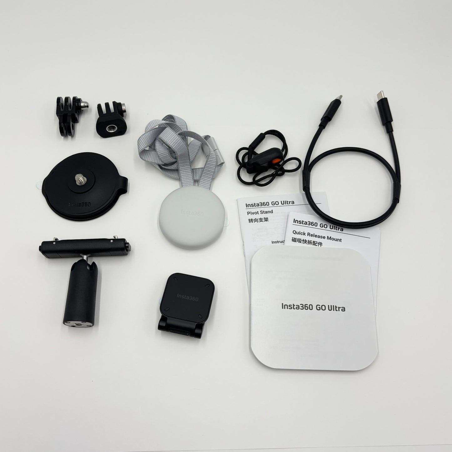 美品 Insta360 GO Ultra ミッドナイトブラック CINSABEA【C7942-60】