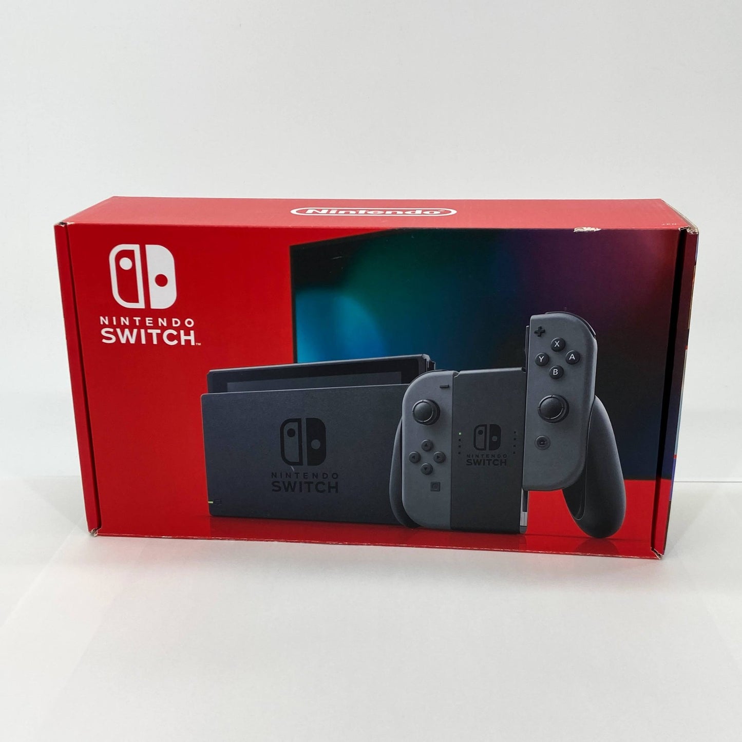 Nintendo Switch 本体 グレー 新モデルHAD-S-KAAAA(JPN) ニンテンドースイッチ 付属品完備 おまけ付き【C5599-100】