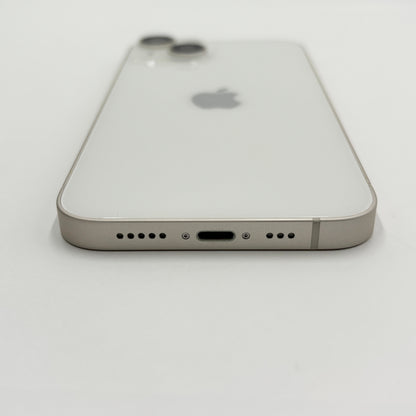 美品 Apple iPhone 14 128GB スターライト MPUQ3J/A A2881 バッテリー最大容量85% 【C5484】