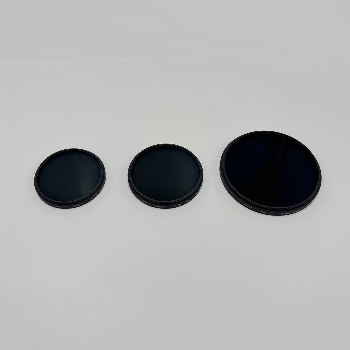 美品 Kenko NDフィルター 3点セット(58mm/52mm/77mm)	【9076-C】
