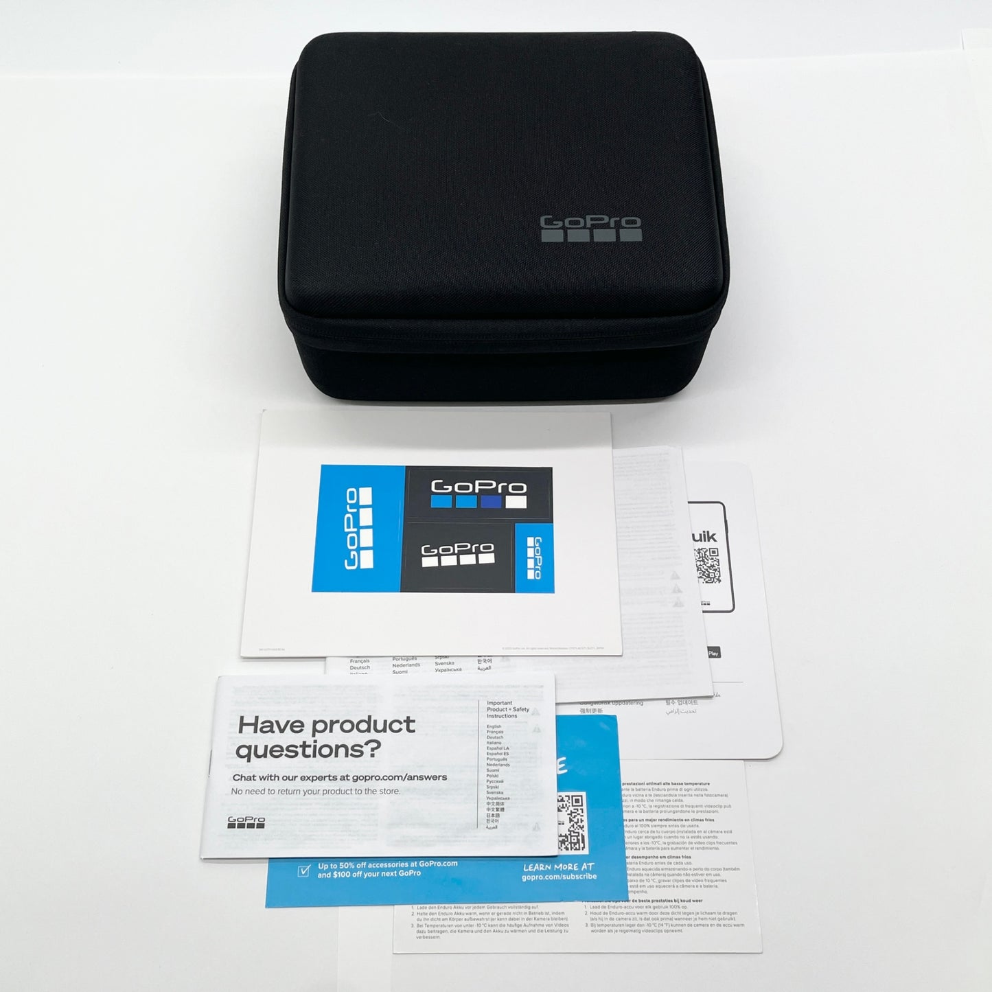 美品 GoPro 12 BLACK CREATOR EDITION モデル：CPST1【C8375-80】
