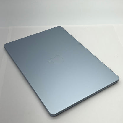 美品 新品同様 MacBook Air 13.6インチ M4チップ 16GB 512GBストレージ Liquid Retinaディスプレイ MC6U4J/A スカイブルー バッテリー最大容量100% 【C5457-80】限定保証有効期限：2026年7月16日