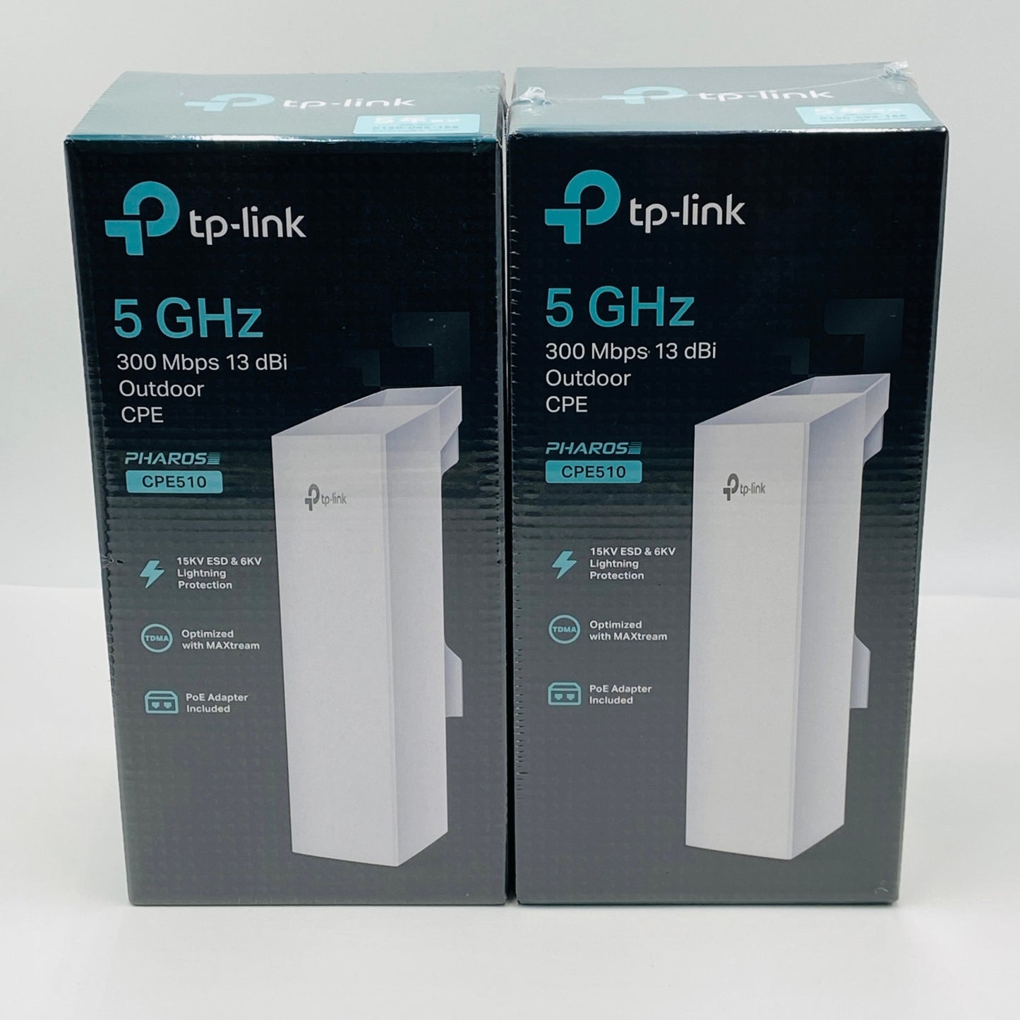 新品未開封 TP-Link CPE510 5GHz 300Mbps 13dBi OUTDOOR PHAROS 拠点間無線通信 2個セット 【C4309-100】