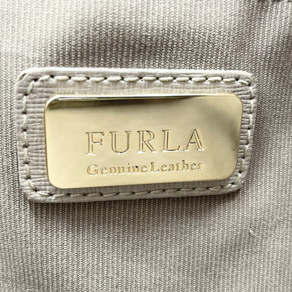 FURLA フルラ 2way トートバッグ ショルダーバッグ グレー　【C7993】