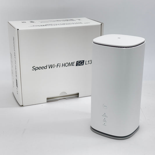 Speed Wi-Fi HOME 5G L13 ZTR02SWU【C8109-80】