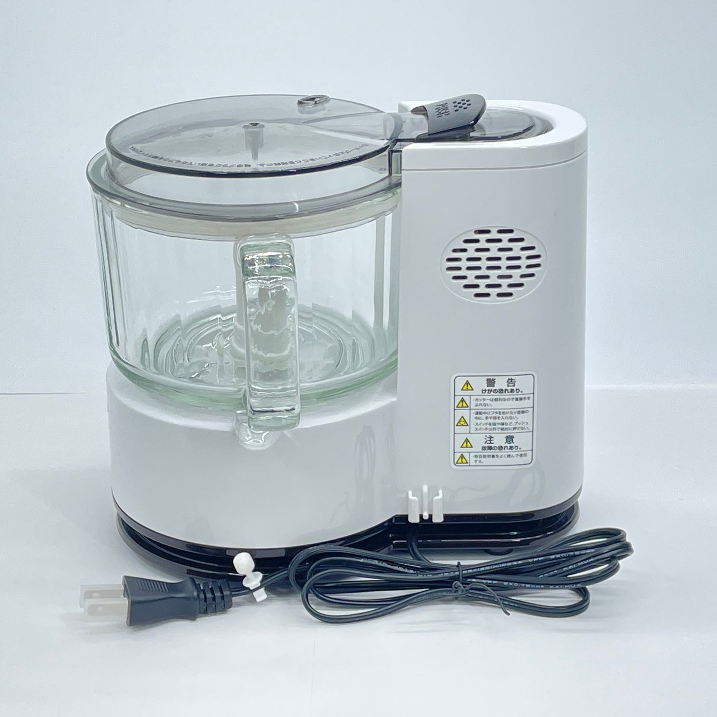 フードプロセッサー TESCOM Pure Natura TK441-W  【C5813-80】