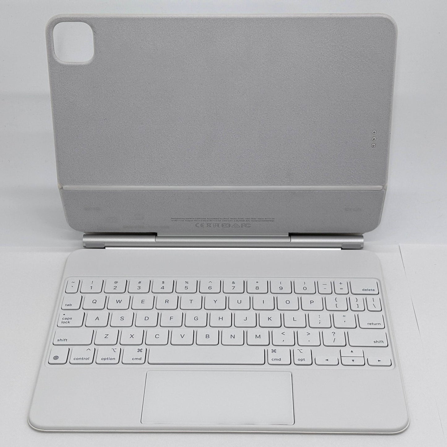 Apple iPad Magic Keyboard MJQJ3LL/A ホワイト 英語(US)【C8201-60】