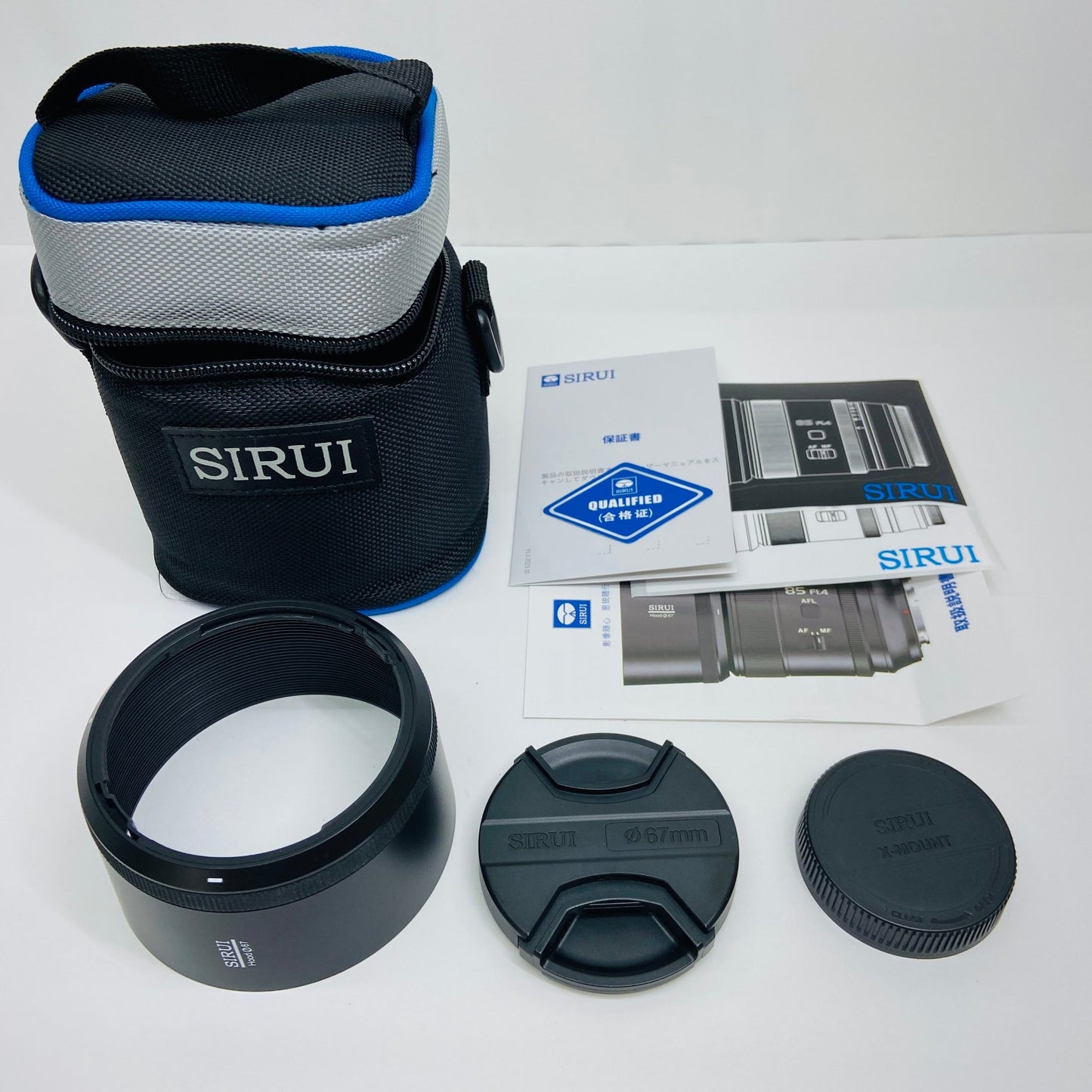 美品 SIRUI Aurora 85mm F1.4  For FUJIFILM Xマウント　箱あり C3774 80サイズ発送