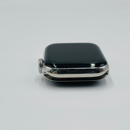 Apple Watch Series 6 GPS + Cellular ステンレススチール 40mm M06U3J/A SIMフリー版 バッテリー最大容量82% 【C4640-C】