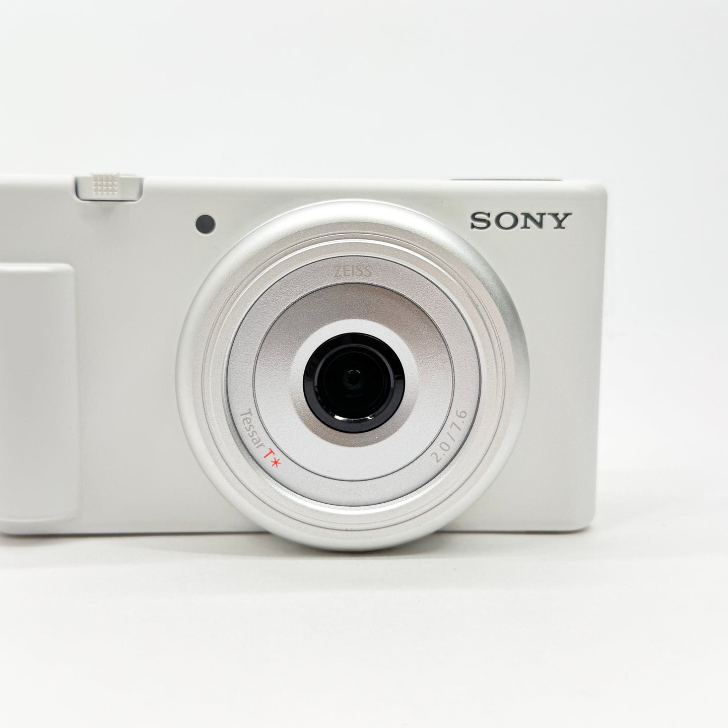 美品 SONY VLOGCAM ZV-1F ホワイト シューティンググリップキット【C8852-60】