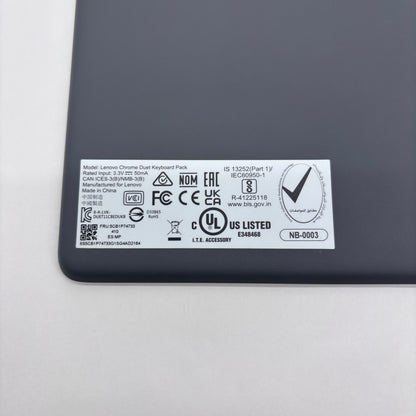美品 Lenovo Chromebook Duet 11 10.95インチ MediaTek Kompanio 838 8GB eMMC 128GB 重量1.0kg 83HH000TJP パソコン [ルナグレー]【C6937-60】