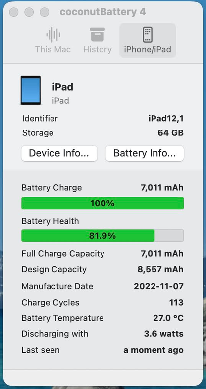 Apple iPad 10.2インチ 第9世代 Wi-Fi 64GB 2021年秋モデル MK2L3J/A シルバー タブレット バッテリー最大容量81%【C5214-60】