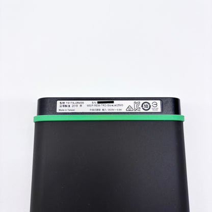 Transcend ポータブルHDD 2.5インチ USB3.1 耐衝撃ケース  1TB TS2TSJ25M3S 2018年製造【C8248-C】