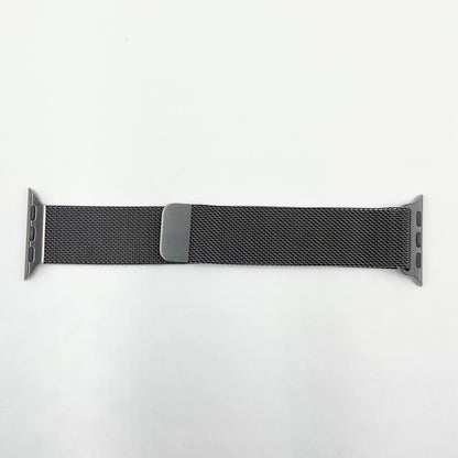 AppleWatch serise7 41mm GPSモデル ミッドナイト  ミラネーゼループ MKND3J/A バッテリー最大容量92%  【C6023-60】